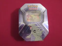 Pokemon Tyranita Triple Whammy Collector Tin 3 Booster Packs NEW FACTORY SEALED! - Image 1