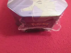 Pokemon Tyranita Triple Whammy Collector Tin 3 Booster Packs NEW FACTORY SEALED! - Image 2
