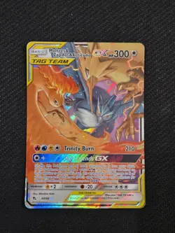 Moltres Zapados Articuno GX Hidden Fates 44/68 Pokemon TCG NM Near Mint - Image 3