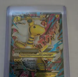 Pokemon TCG M Ampharos EX 88/98 XY Ancient Origins Full Art Holo 220 HP EN - Image 3