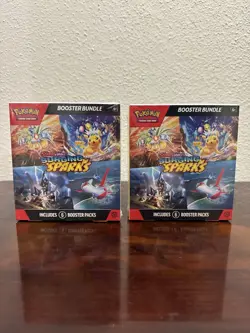Pokemon Scarlet & Violet Surging Sparks Booster Bundle Box (6 Packs) NEW - Image 1