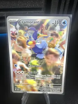 Cramorant 176/167 Illustration Rare Twilight Masquerade Pokemon Card English - Image 1