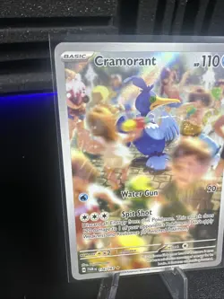Cramorant 176/167 Illustration Rare Twilight Masquerade Pokemon Card English - Image 2