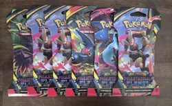 Pokemon Mega Evolution Phantasmal Flames - 6 PACK - Boosters Sealed - Image 1