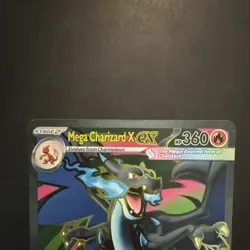 Pokemon Mega Charizard X EX 109/094 Secret Rare Full Art Holo 2014 - Image 2
