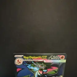 Pokemon Mega Charizard X EX 109/094 Secret Rare Full Art Holo 2014 - Image 3