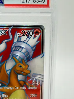2019 Pokemon S&M Unbroken Bonds RESHIRAM & CHARIZARD GX #194 FULL ART PSA 10 🔥 - Image 3