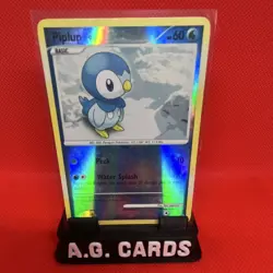 The Pokemon Company Piplup Diamond & Pearl 93/130 Reverse Holo 2007 60HP - Image 1