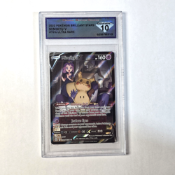 2022 Pokemon SWSH Brilliant Stars MIMIKYU V #TG16 Full Art DSG 10 - Image 1