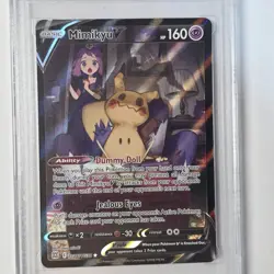 2022 Pokemon SWSH Brilliant Stars MIMIKYU V #TG16 Full Art DSG 10 - Image 3