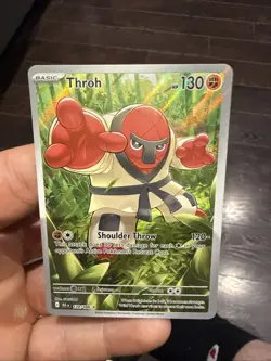Throh Pokemon Black Bolt 128/086 Near Mint - Image 1