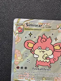 Pokemon TCG Semisear VSTAR GG37 Crown Zenith Galarian Gallery Alternative Art - Image 2