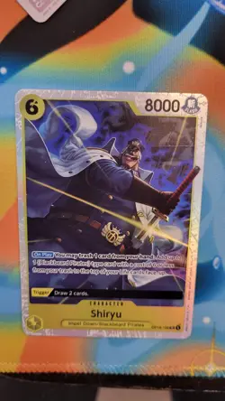 Shiryu OP16-108 SR The Time of Battle Foil English One Piece NM - Image 1
