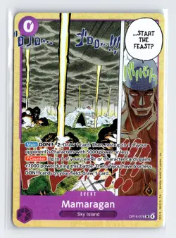 Mamaragen One Piece Adventure on Kami's Island OP15-078 - Image 1