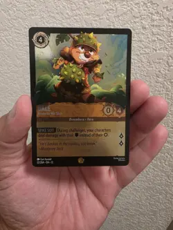 Disney Lorcana Dale - Ready for His Shot 22/204 Wilds Unknown Legendary Foil - Image 1
