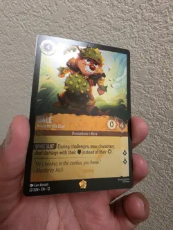 Disney Lorcana Dale - Ready for His Shot 22/204 Wilds Unknown Legendary Foil - Image 3