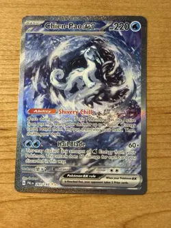 Chien-Pao ex 261/193 – SIR – SV02 Paldea Evolved (PAL) – Pokemon Card NM - Image 1