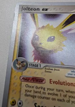 Pokemon Card World Championship Decks Jolteon ex 109/113 Ultra Rare - Image 3