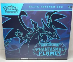2025 Phantasmal Flames ETB Manual Base/Foil Cards, Promo Codes, and Sleeves/Coin - Image 1