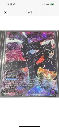 Union Arena Solo Leveling 4 Of Cards. Alternate Art - Image 4