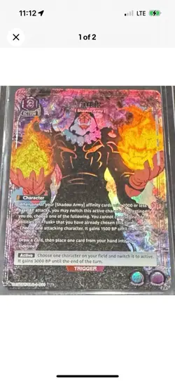 Union Arena Solo Leveling 4 Of Cards. Alternate Art - Image 5