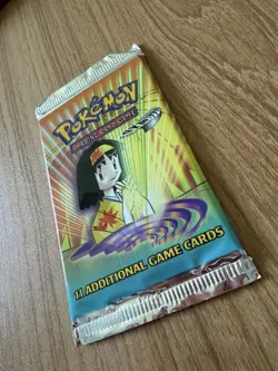 Gym Heroes Erika Art Pokemon Trading Card WOTC Booster Pack Sealed HeavyU 20.9g - Image 4