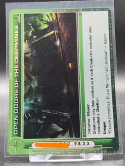 Chaotic Card : Open Doors Of The Deepmines First Edition Super Rare Location - Image 1