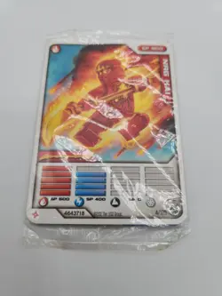 2012 LEGO Ninjago TCG - NRG KAI - Sealed Pack - Non Holo Character Card #4/125 - Image 1