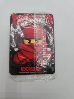 2012 LEGO Ninjago TCG - NRG KAI - Sealed Pack - Non Holo Character Card #4/125 - Image 3
