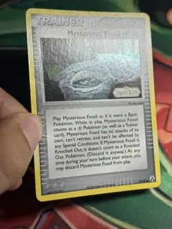 Mysterious Fossil Common Reverse Holo Ex Legend Maker 79/92 Pokemon TCG Card MP - Image 3