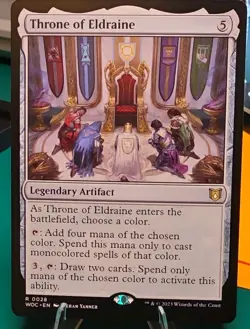 Wizards of the Coast Throne of Eldraine Rare Legendary Artifact 28 English - Image 1