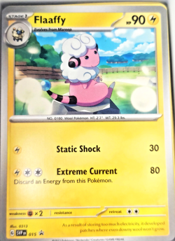Pokemon #15 Flaafy Card Game TCG Promo - Image 1