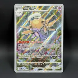 Pokemon Shedinja 144/132 NM Illustration Rare Mega Evolution - Image 1