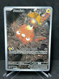 Pokemon Stunfisk 202/191 Surging Sparks Holo Near Mint - Image 1