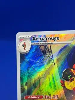 Pokemon SV01 Scarlet & Violet Base Set Armarouge 203/198 Illustration Rare IR LP - Image 3