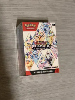 Pokemon TCG: S&V Prismatic Evolutions Booster Bundle (6pks) Factory Sealed - Image 1
