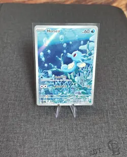 Pokemon TCG Horsea 67/64 Shrouded Fable Illustration Rare English Near Mint NM - Image 1