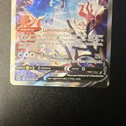 Pokemon Lumineon V 156/172 Brilliant Stars Ultra Rare Alt Full Art Holo ENG - Image 3