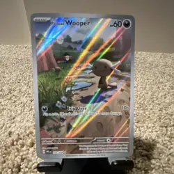 Pokemon TCG Paldean Wooper 102/094 PFL IR - Image 1