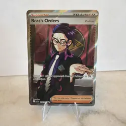 Pokemon Boss's Orders [Corbeau] Trainer Ultra Rare 256/217 ASC EN - Image 1