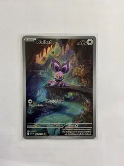 Pokemon Noibat Illustration Rare Holo 169/159 Sv09 Journey Together 60HP EN - Image 1