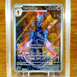 Pokemon Surging Sparks Ceruledge 197/191 AGS Gem-MT 10 Holo Secret Rare 2024 - Image 2