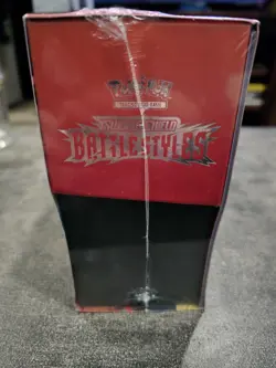 POKEMON TCG SWORD & SHIELD BATTLE STYLES ELITE TRAINER BOX RED FACTORY SEALED - Image 5
