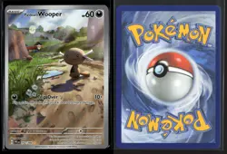 Paldean Wooper 102/094 Illustration Rare Phantasmal Flames Pokemon NM/M - Image 3