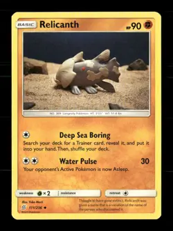 Relicanth 111/236 Unified Minds NM/M Pokemon - Image 1