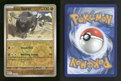 Paldean Tauros 101/191 Surging Sparks Reverse Holo NM/M Pokemon - Image 3