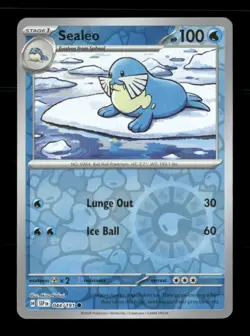 Sealeo 044/191 Surging Sparks Reverse Holo NM/M Pokemon - Image 1