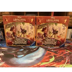 Disney Lorcana TCG Wilds Unknown Illumineer's Trove (X2) New/Factory Sealed🔥 - Image 1