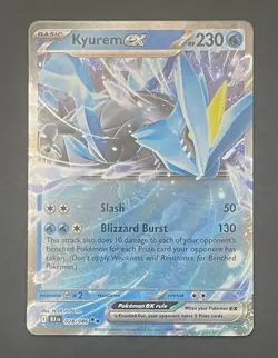 Pokemon Card Kyurem EX 028/086 Black Bolt - Near Mint - Image 1
