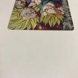 Dragon Ball Heroes Trunks Youth H851 Parallel Trading Card Limited - Image 3